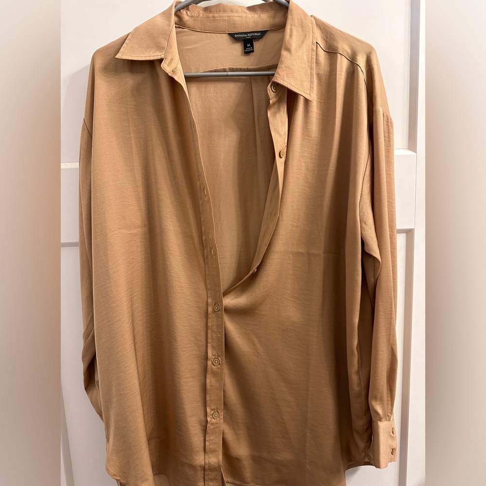 Oversized dress shirt